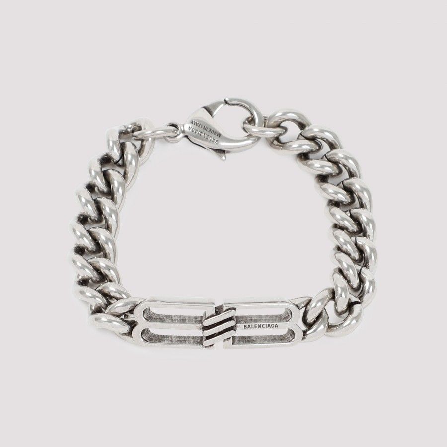 希少 黒入荷! バレンシアガブレスレット ブレスレット
