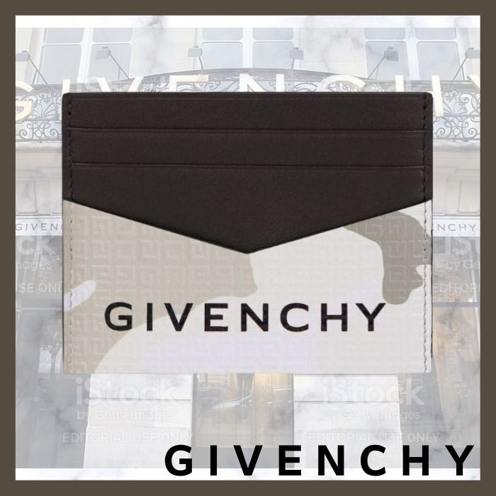 GIVENCHY】カモフラージュ 4G レザー カード ホルダー (GIVENCHY ...