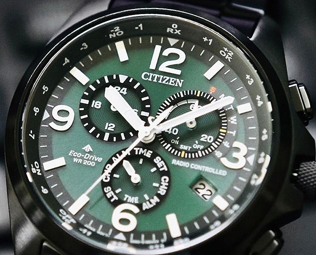 CITIZEN プロマスター逆輸入モデル ワールドタイム電波腕時計