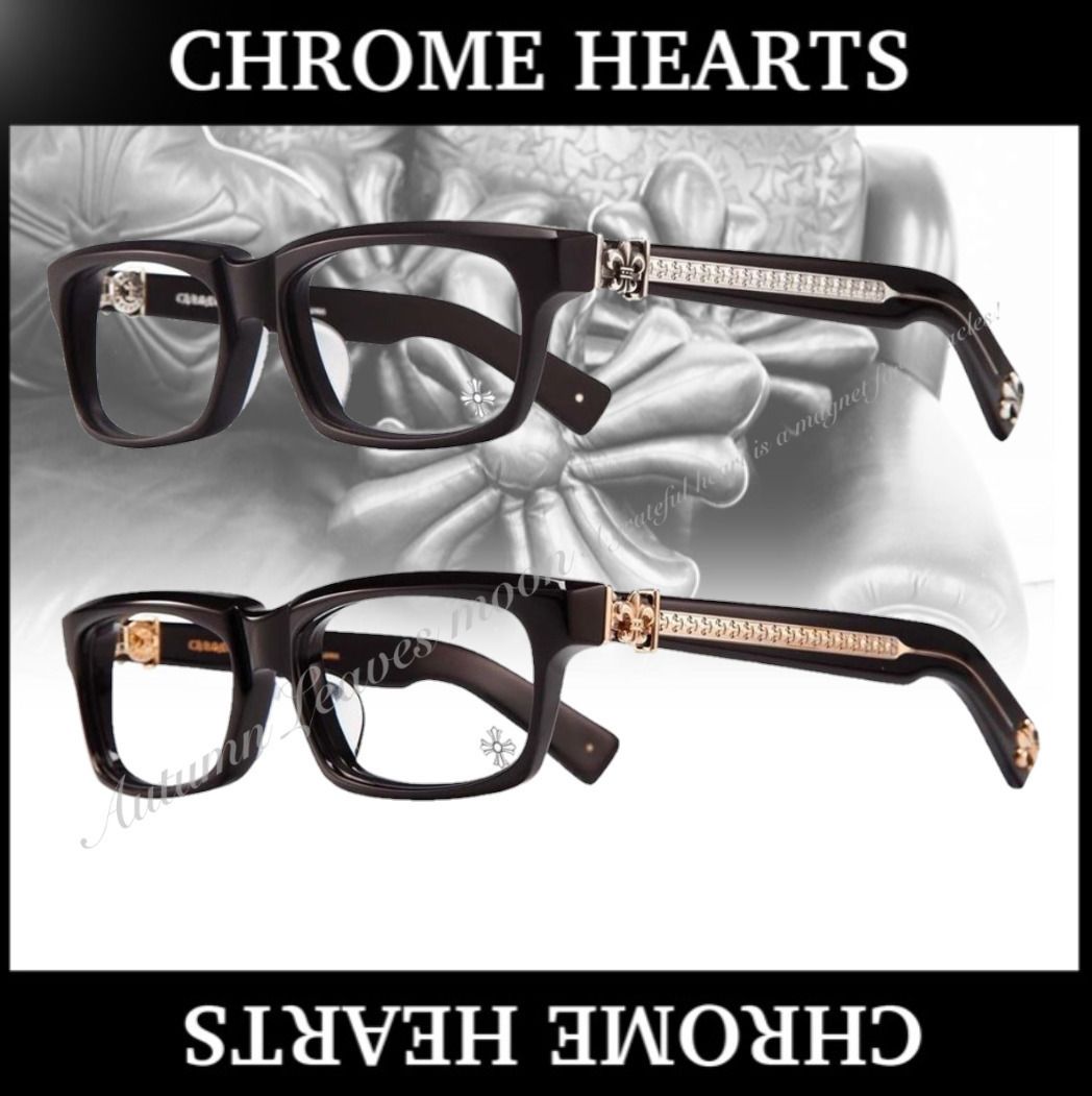 CHROME HEARTS】クロムハーツ定番人気メガネ SPLAT-A (CHROME HEARTS