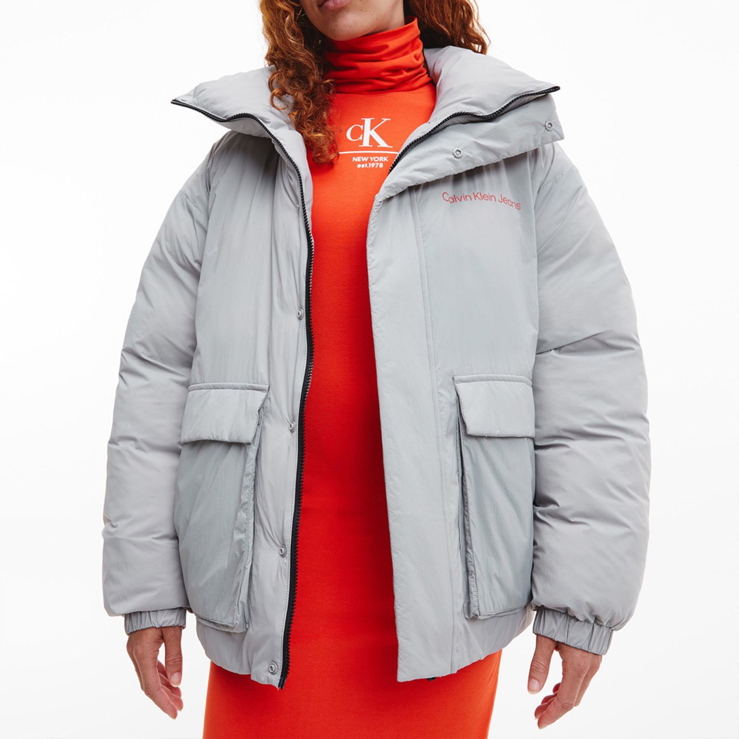 CALVIN KLEIN】サスティナブルパファージャケット◇送料無料◇ (Calvin
