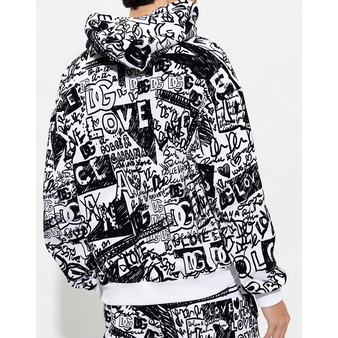 ランウェイ Dolce & Gabbana フロックグラフィティ パーカー