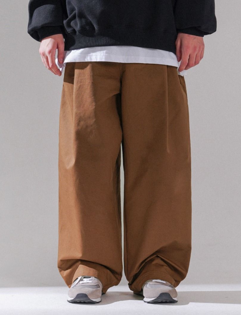 PERSTEP正規品★22AW★Beige Mood コットンパンツ ☆韓国の人気☆【PERSTEP】☆Beige Mood Cotton Pant.s
