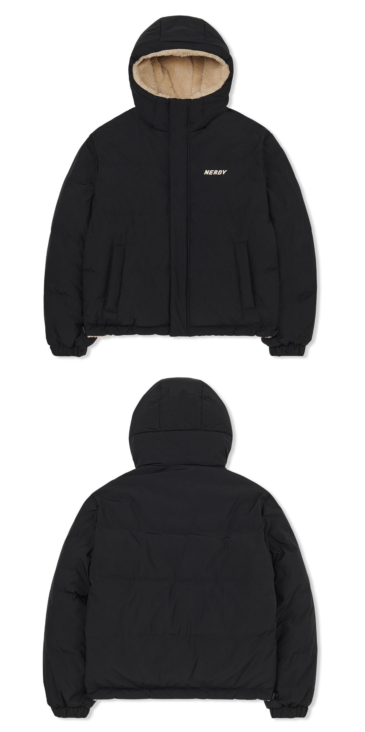 ノルディ 新作 Fleece Reversible Down Jacket ダウンジャケット