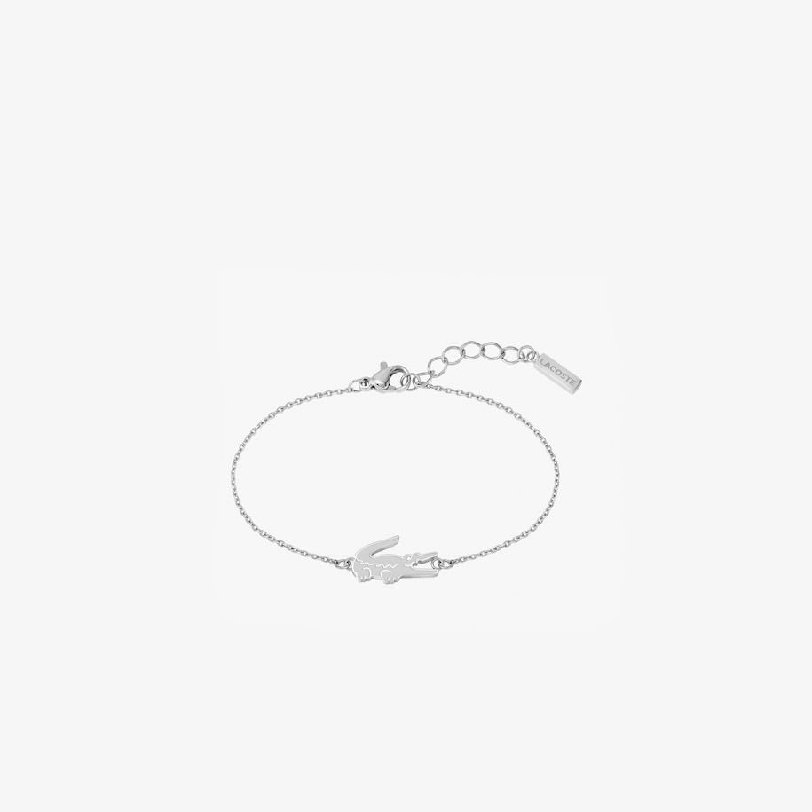 Lacoste ブレスレット Lacoste☆ワニロゴ チェーンブレスレット (LACOSTE/ブレスレット