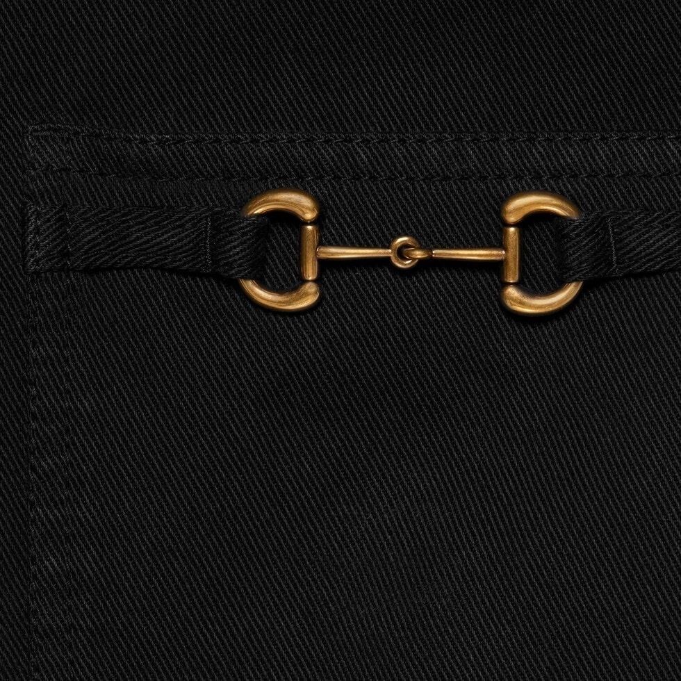 GUCCI】グッチ ホースビット付きデニムジャケット (GUCCI/デニム ...