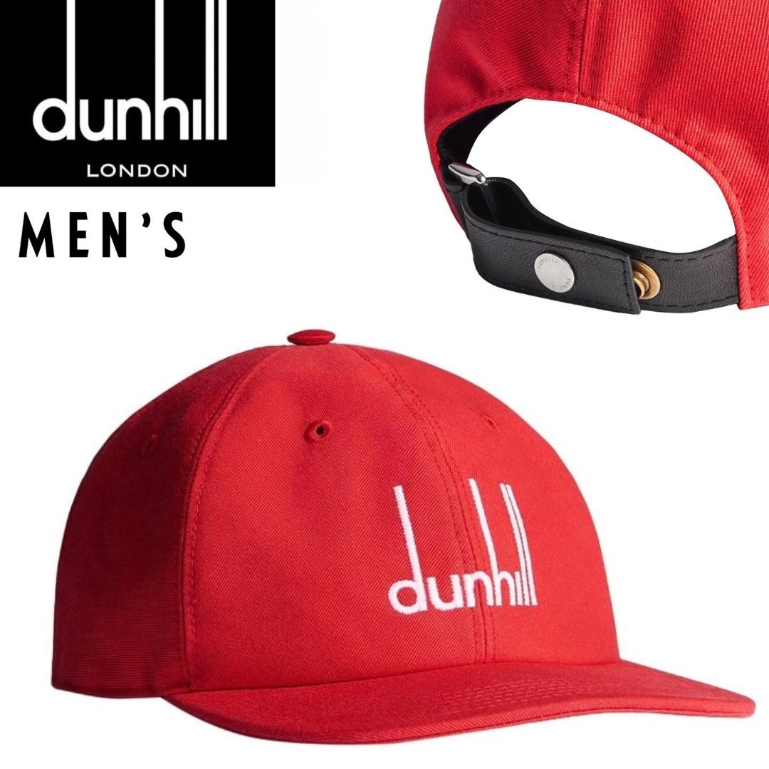 dunhill 帽子 レッドワイン