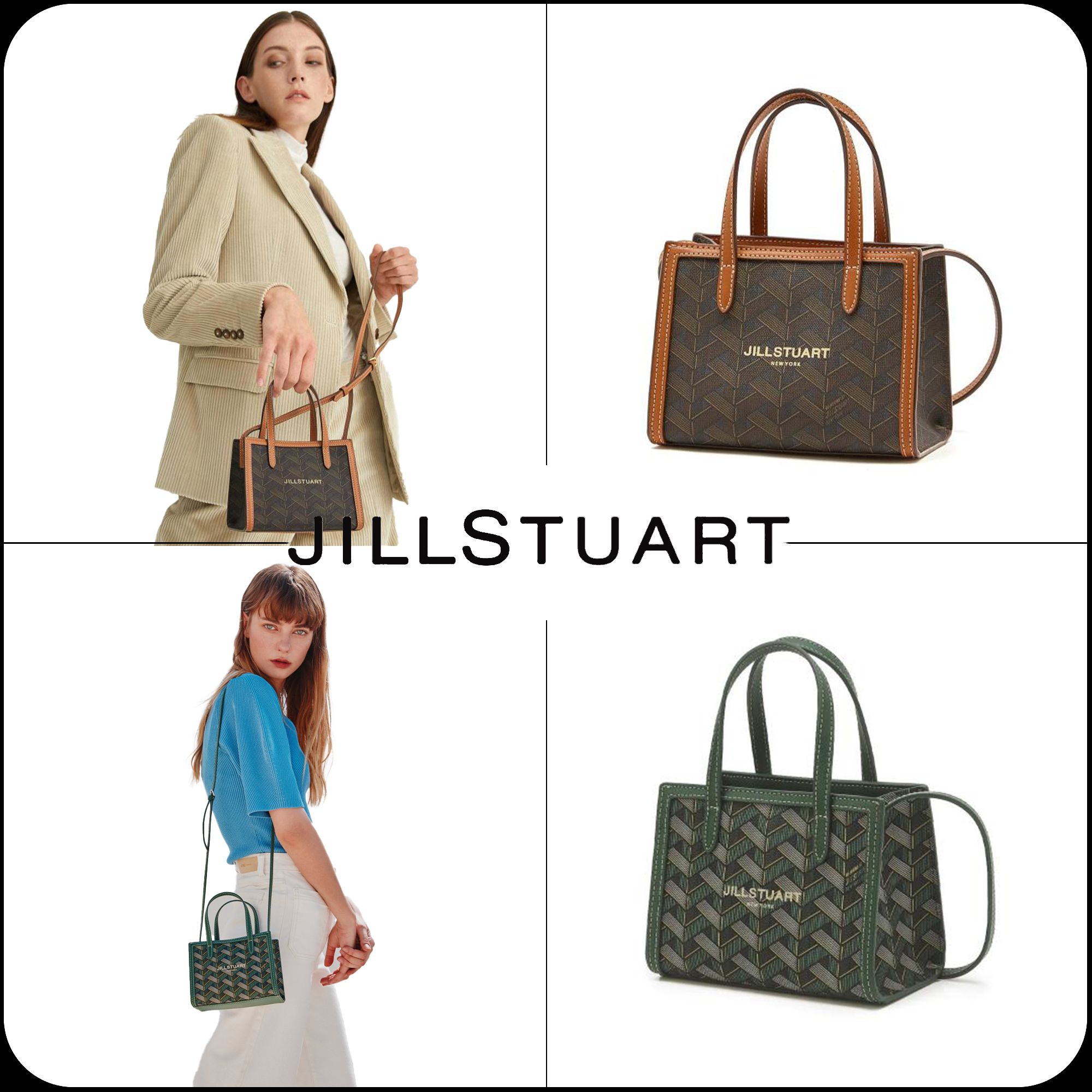 [JILLSTUART]★ROSELLA PATTERN LEATHER MINI SHOULDER BAG Designer fashion, Seoul-fully created | W Concept