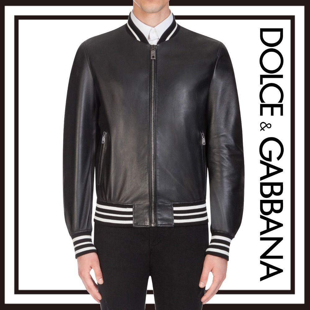 Dolce & Gabbana レザー ジャケット