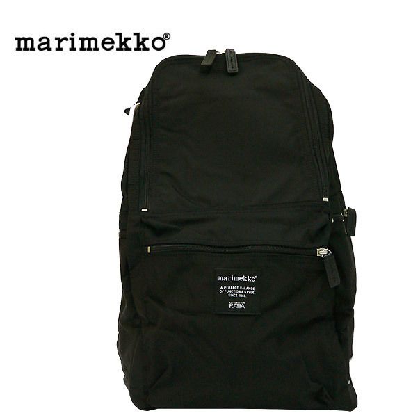 marimekko【マリメッコ】 リュック BUDDY 026994 999:ブラック