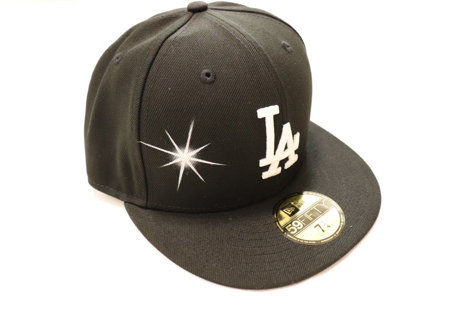 Ay El Ay En Los Angeles Dodgers Fitted Hat Black Men's