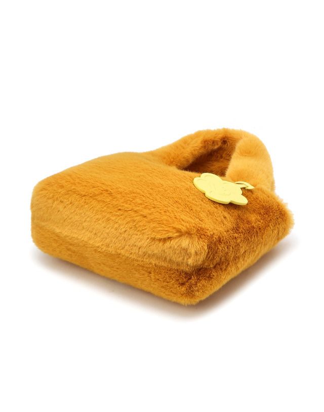 JILLSTUART × Smiley SOFT ECO FUR TOTE BAG M BBH6079