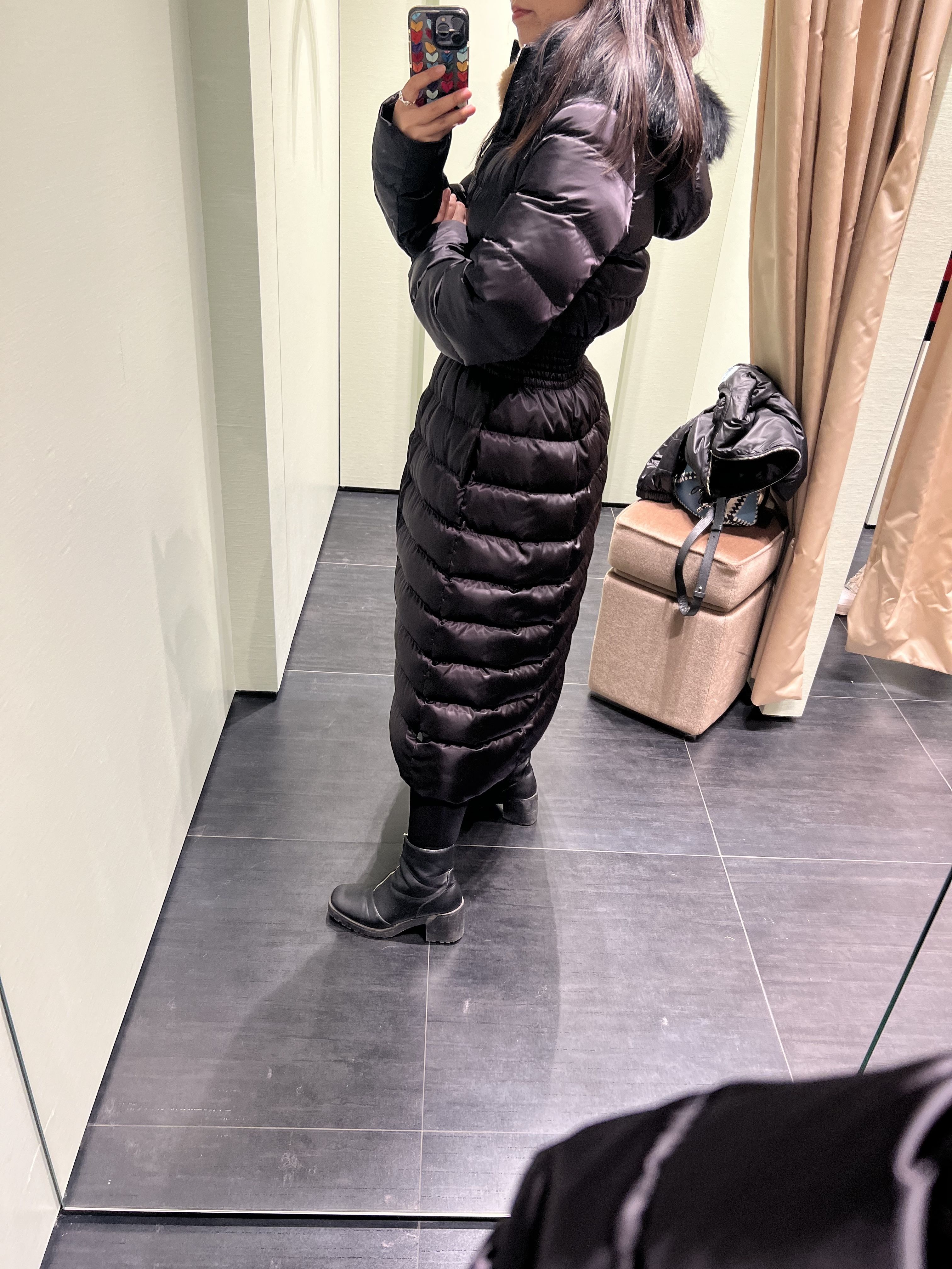 PRADA直営】ファー付 ロングジャケット 29E364 (PRADA/ダウン ...