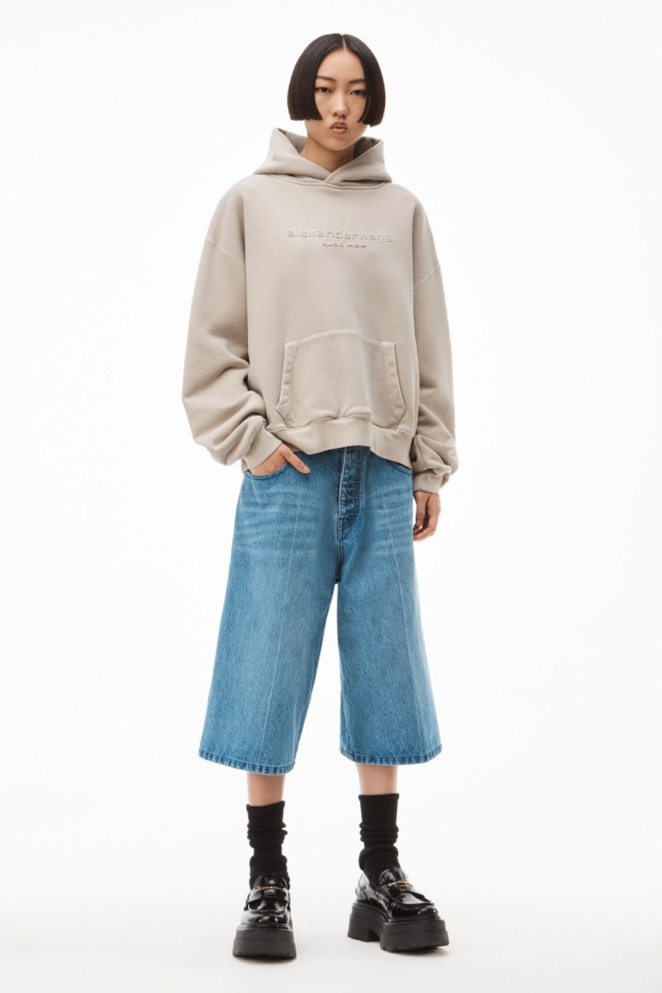 ALEXANDER WANG◇エンボスロゴパーカー (Alexander Wang/パーカー ...