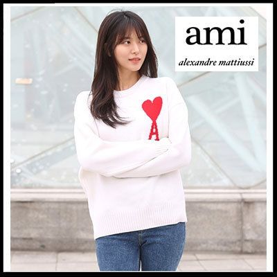 Ami paris オーバーサイズニット