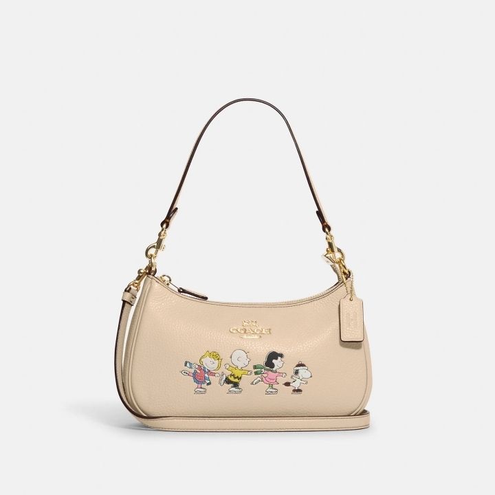 COACH X PEANUTS】テリ ショルダー バッグ・スヌーピー (Coach