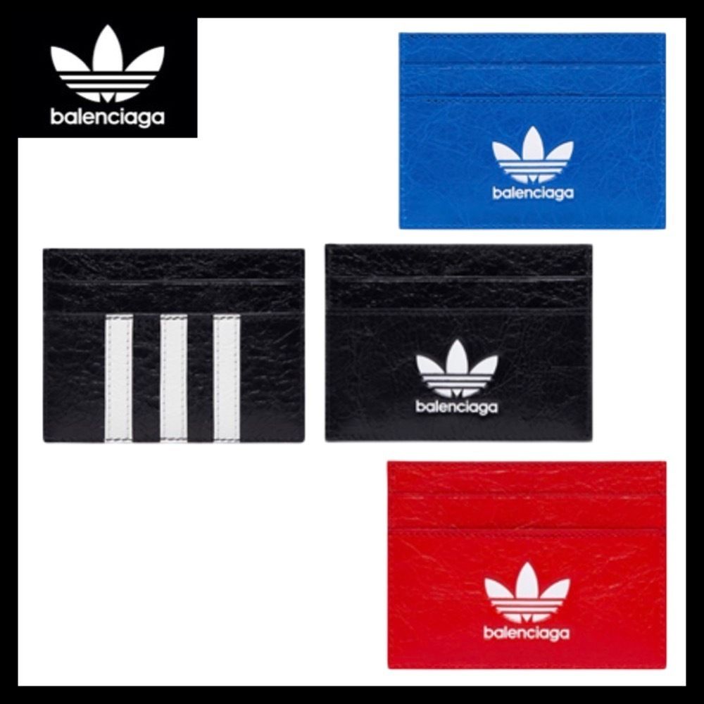 新品未使用】BALENCIAGA adidas カードケース ストラップ付