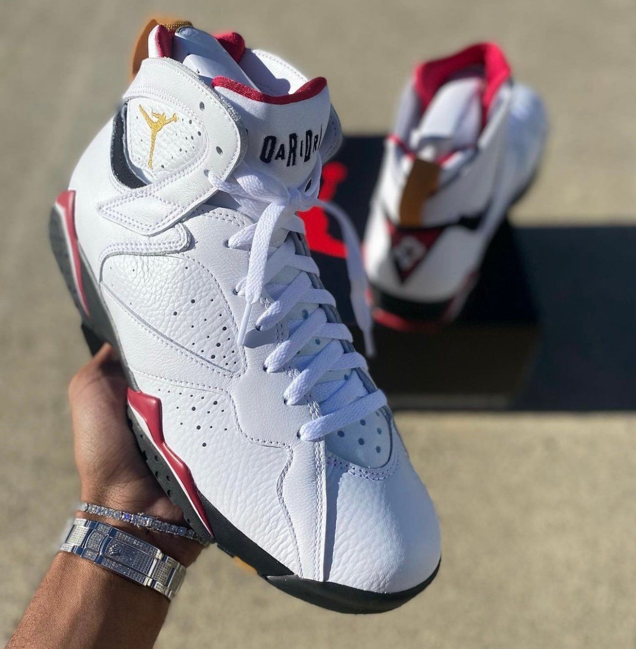 ナイキ  AIR JORDAN 7 RETRO CARDINAL CU9307-106 エアジョーダン7レトロカーディナルスニーカー メンズ 29cm