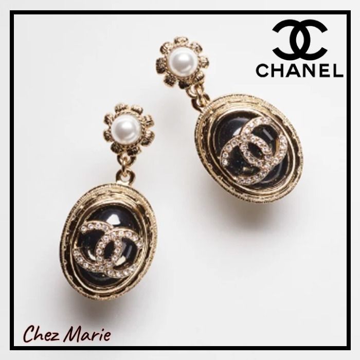 CCロゴ×エレガント CHANEL ピアス (CHANEL/ピアス) AB9634 B09609 ...