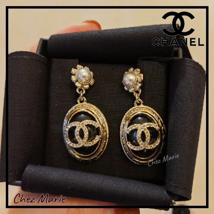CCロゴ×エレガント CHANEL ピアス (CHANEL/ピアス) AB9634 B09609 ...