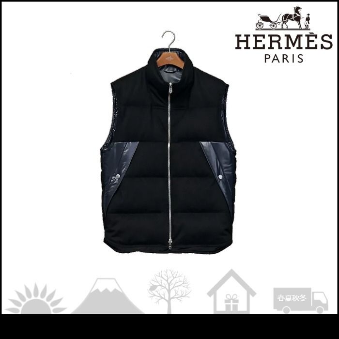 HERMES 【エルメス】 キルティングジャケット&ベスト kazaguruma.or.jp