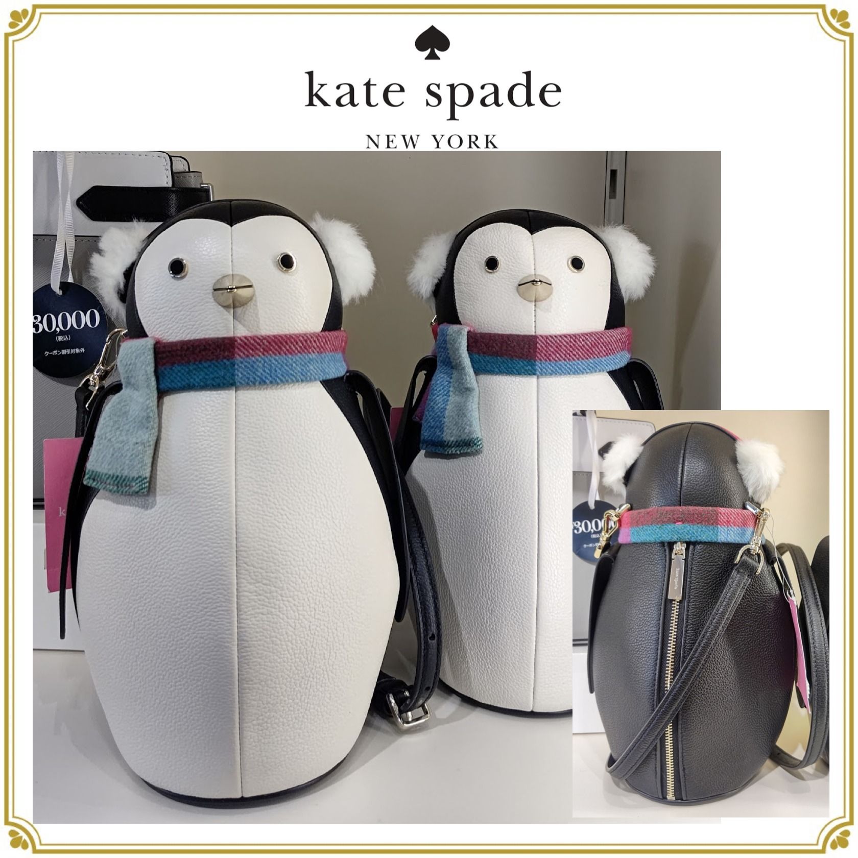 kate spade new york◇大人ガーリー ペンギンクロスボディ (kate spade