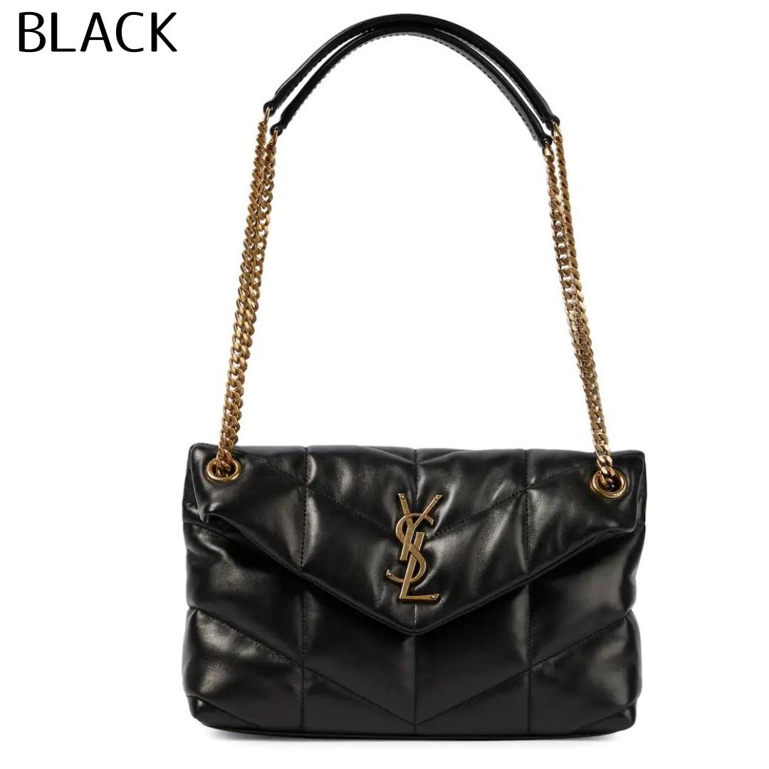 SAINT LAURENT ルル パファー スモール キルティングラムスキン 三越伊勢丹 | SAINT LAURENT/サンローラン_women通販 | ルル