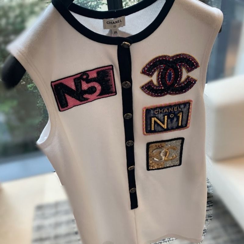 ☆クルーズ☆【CHANEL】スパンコール刺繍オールインワン (CHANEL