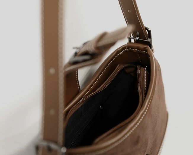 【BAON】Zelda suede belt shoulder bag BAON】Zelda suede belt shoulder bag (BAON/ショルダーバッグ