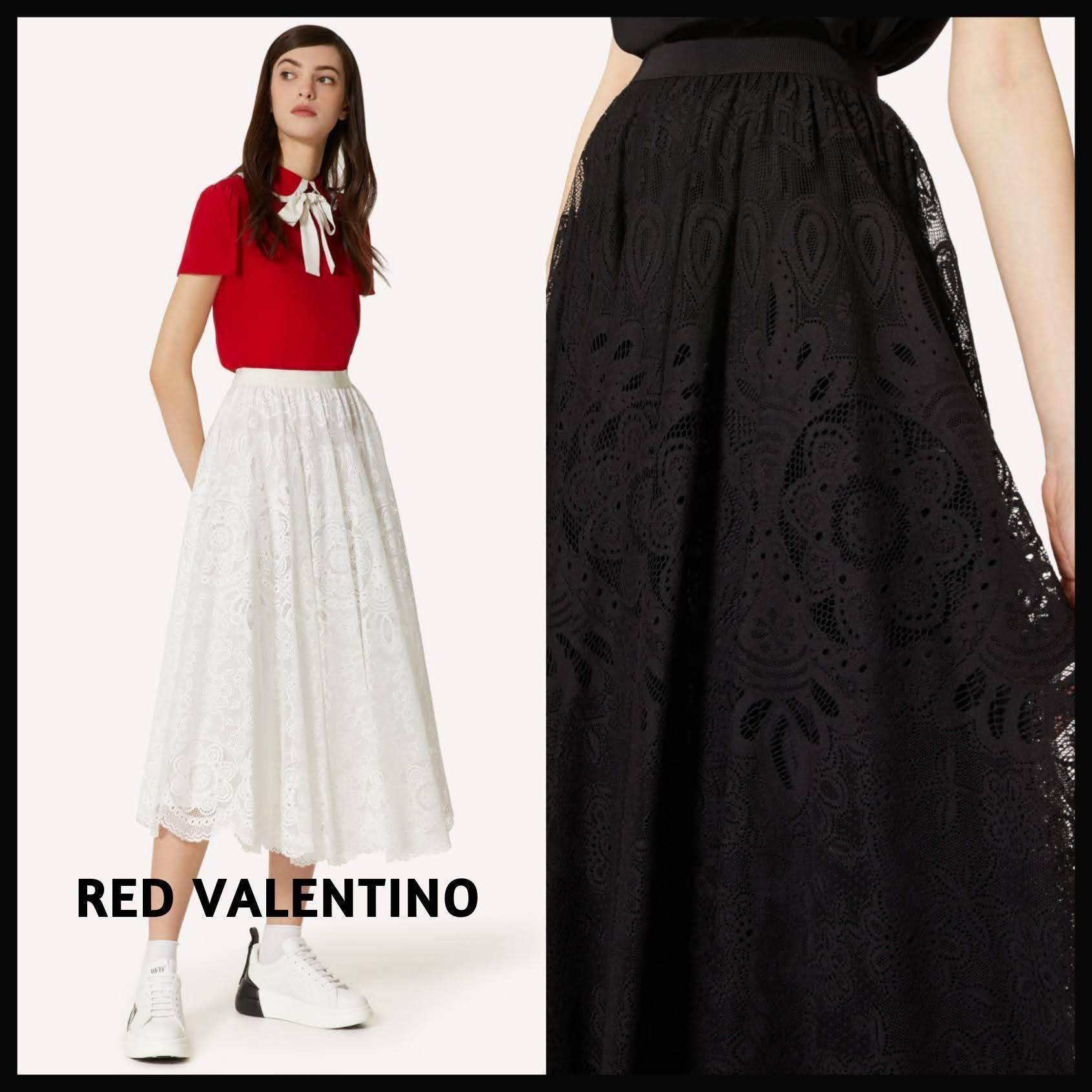 RED Valentino フレアースカート38size