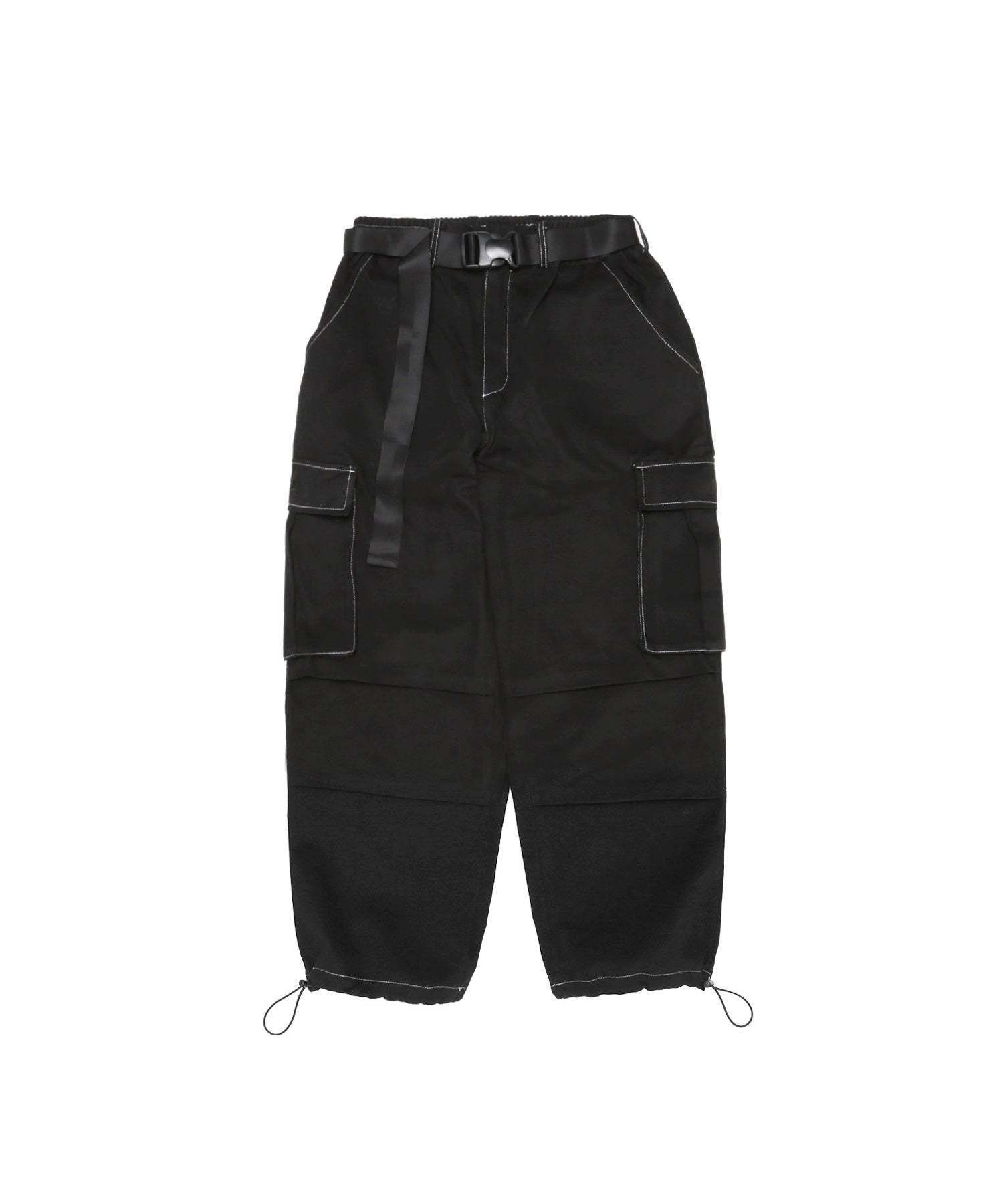 FR2】Contrast stitch Wide Pants / ワイドパンツ (カーゴパンツ