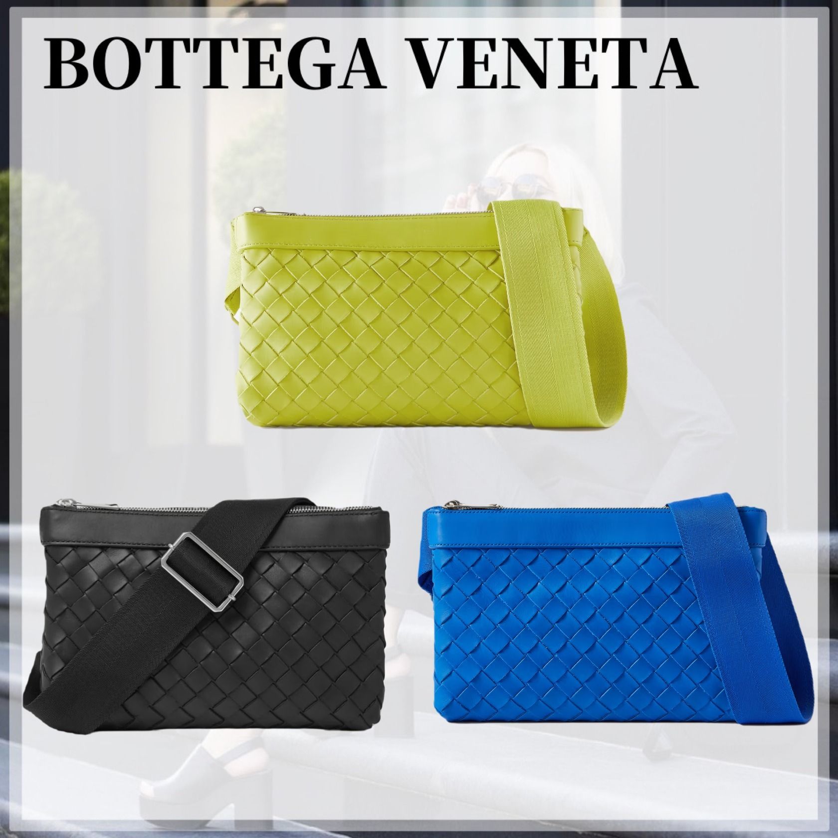 BOTTEGA VENETA クラシック イントレチャートショルダーバッグ