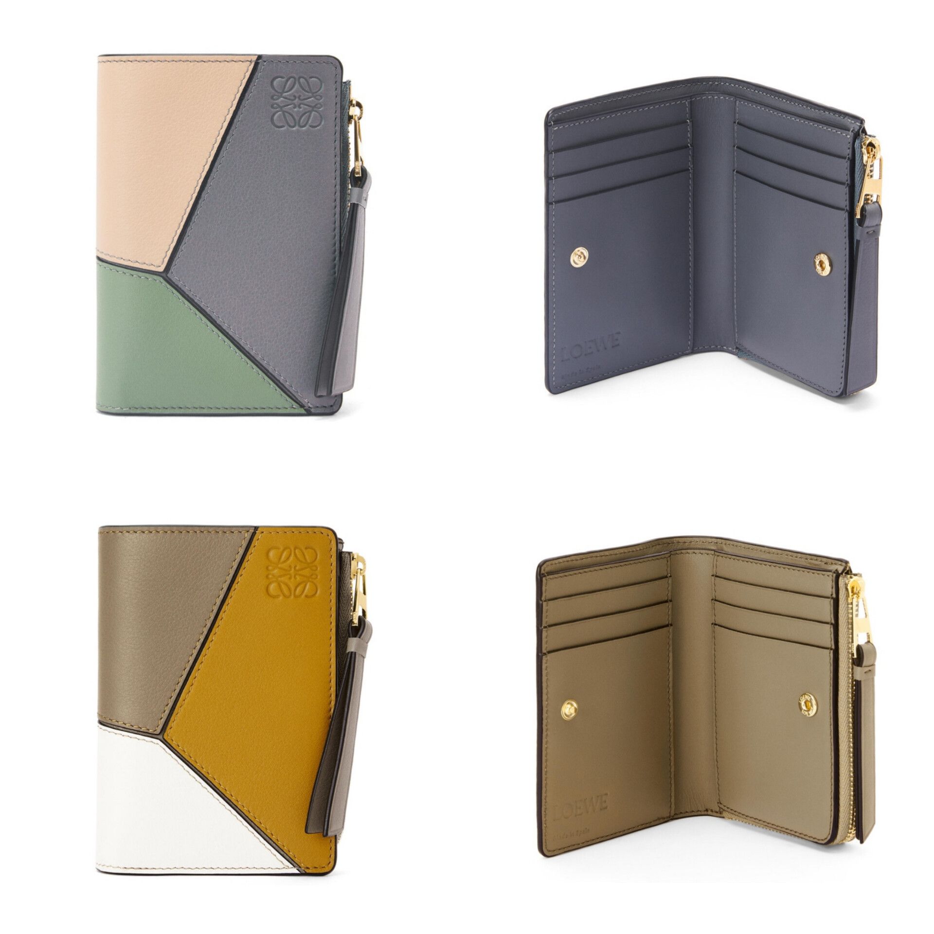 LOEWE ロエベ 財布 パズルスリムジップバイフォールドウォレット