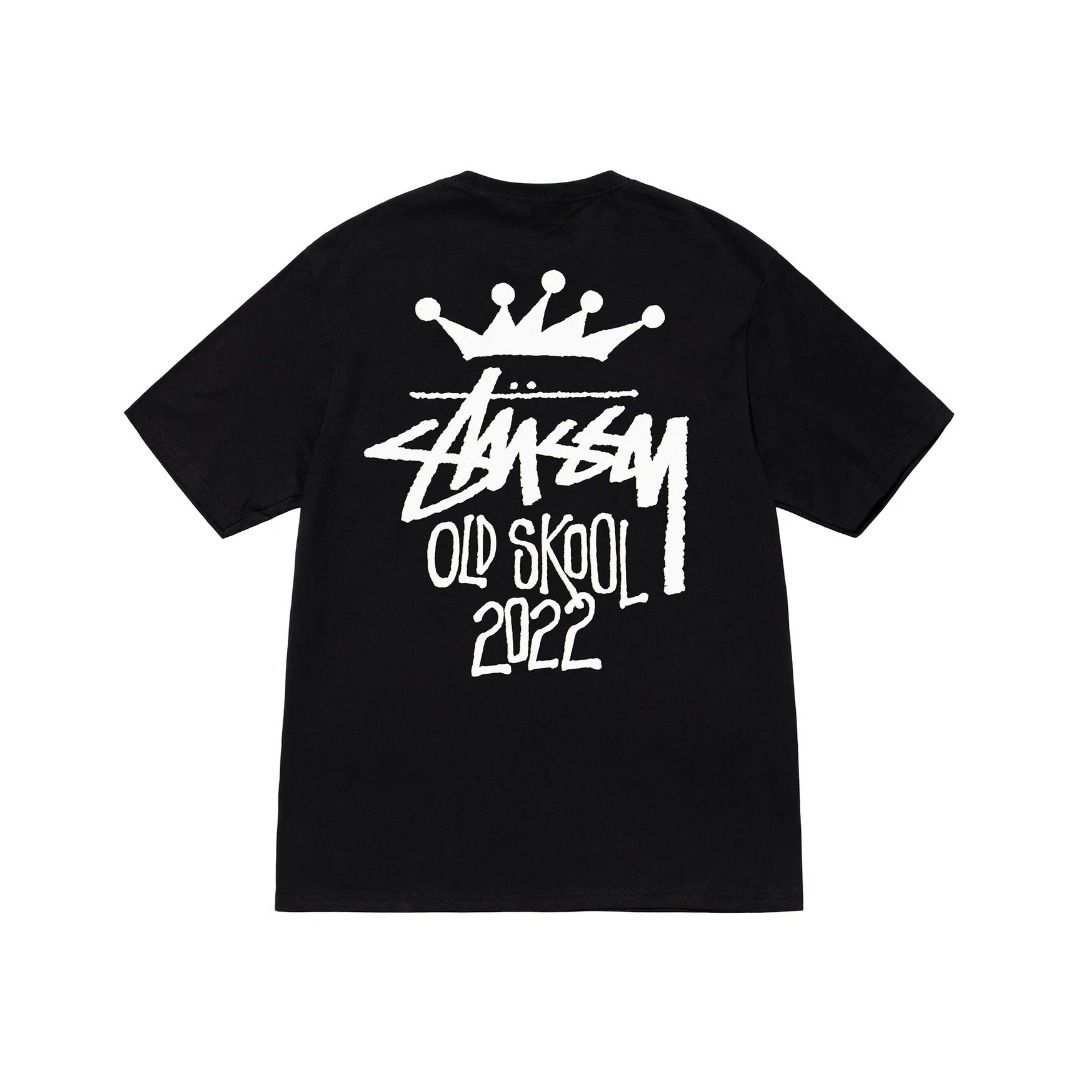 ☆送料・関税込☆Stussy☆Stussy Old Skool 22 T-Shirt☆Black