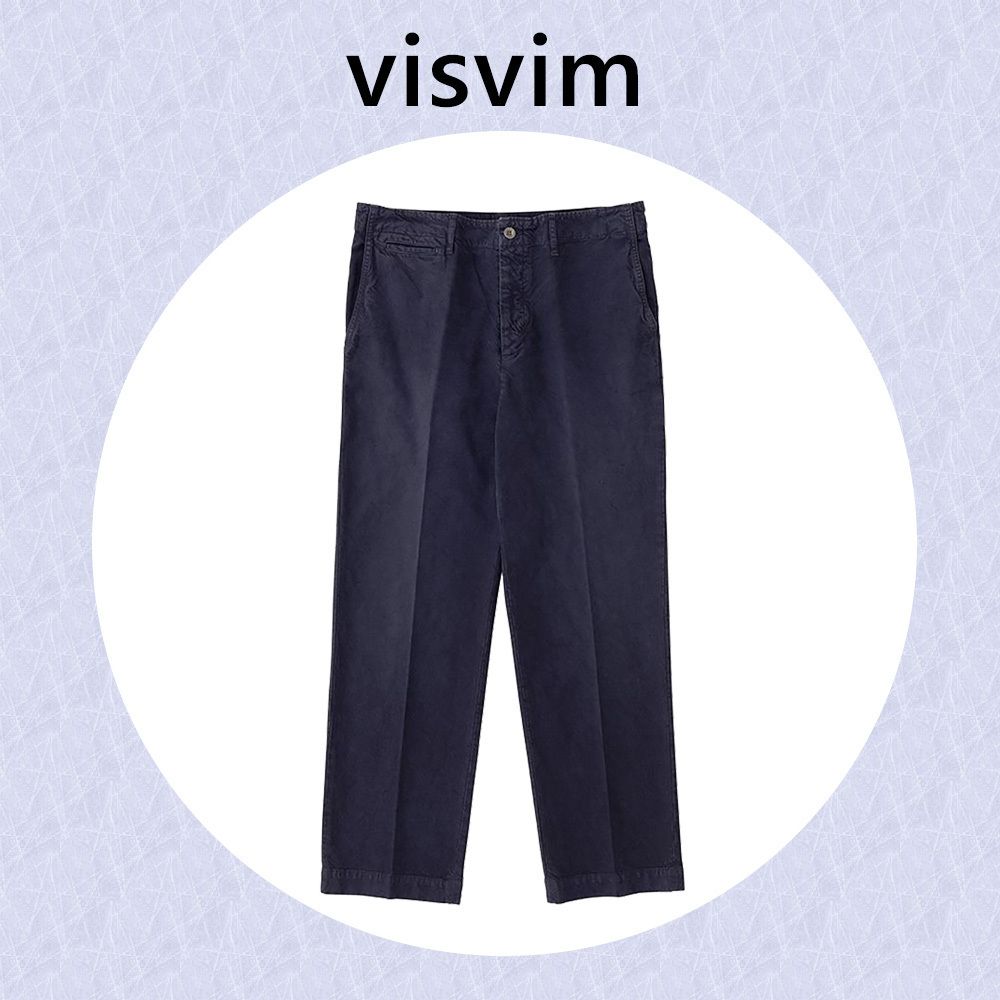 在庫品薄【VISVIM】ヴィズヴィム CHINO PANTS HW TAPER DMGD (VISVIM