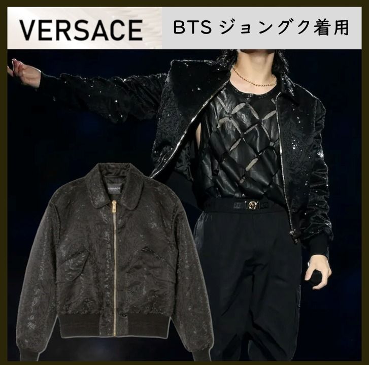 BTS グク着用 22AW*VERSACE*デコレーション ボンバージャケット