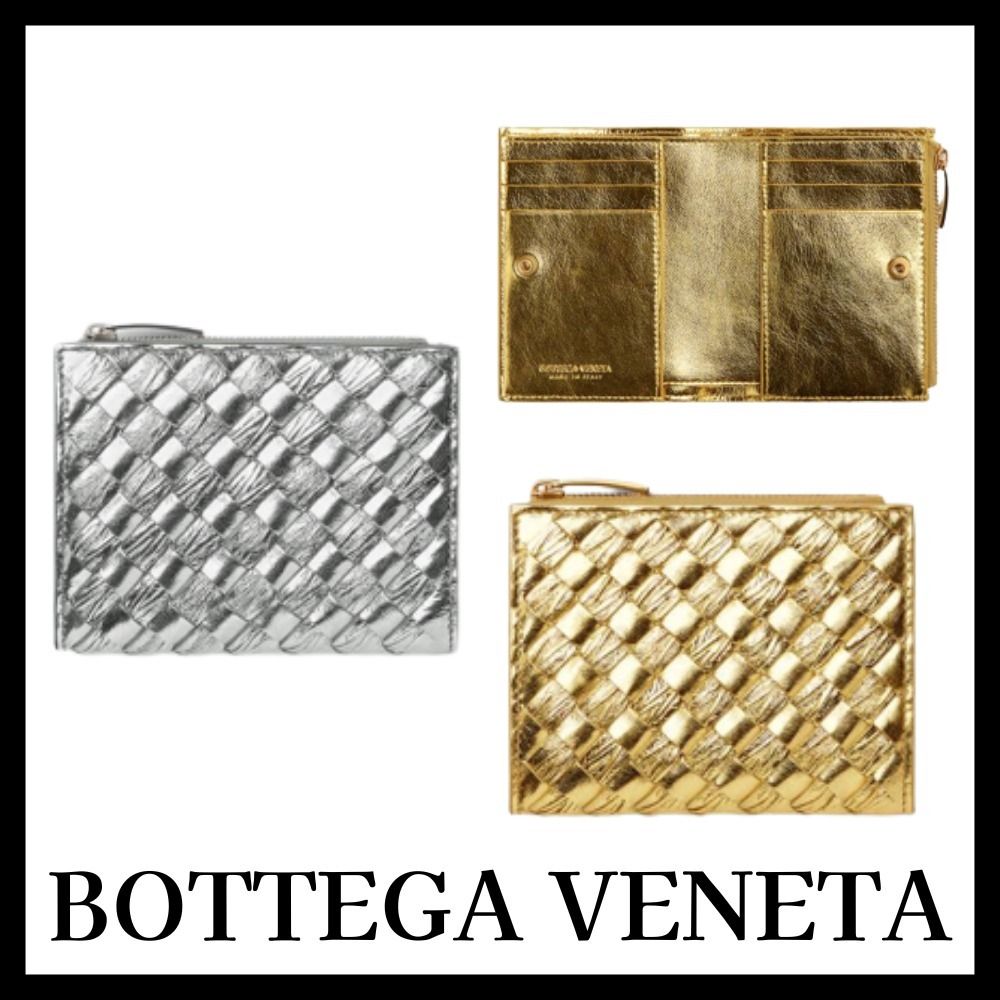 BOTTEGA VENETA】スモール バイフォールド ジップ ウォレット ...