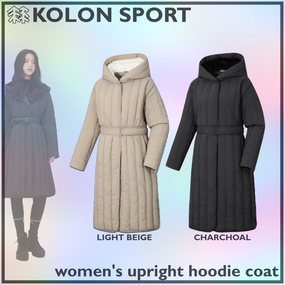 □KOLON SPORT(コラムスポーツ)アップライトフーディーコート (KOLON