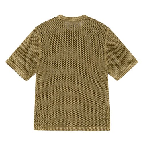 ☆22-23FW新作☆STUSSY☆O'DYED MESH CREW (STUSSY/Tシャツ