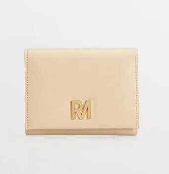 ROBINMAY◇ロゴ 本革 三つ折り財布 お財布チェーンショルダー