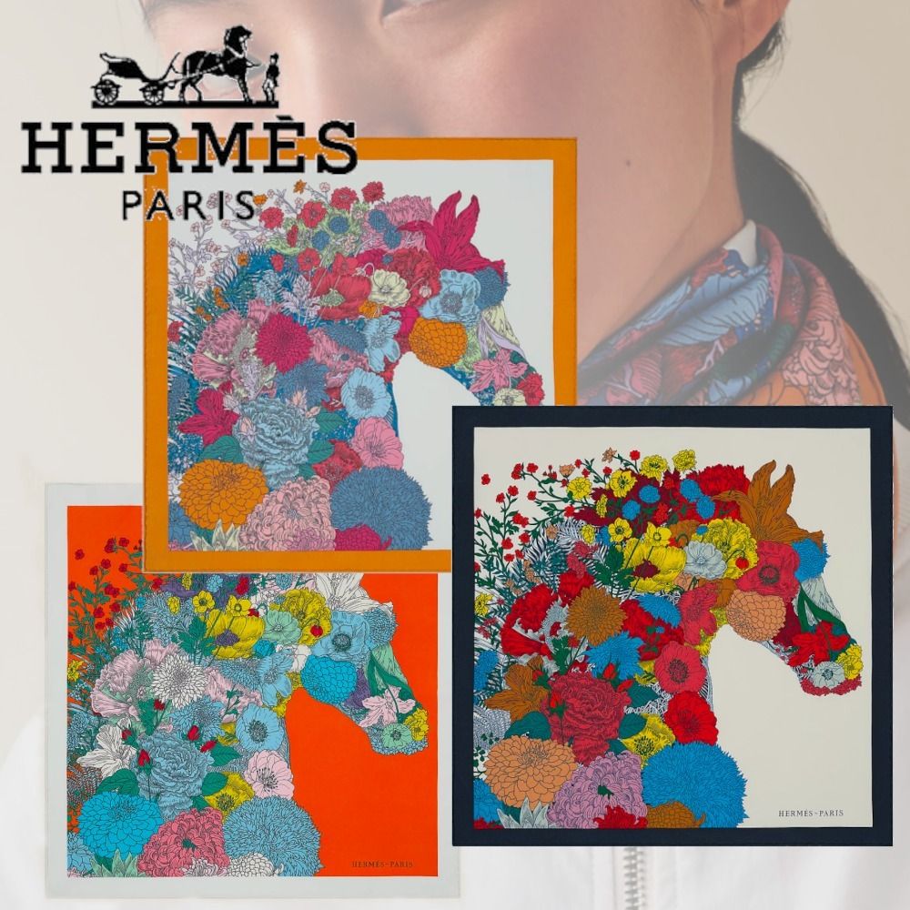☆最新☆【HERMES】 エルメス カレ 45《Robe Legere Detail》 - unicons.vn