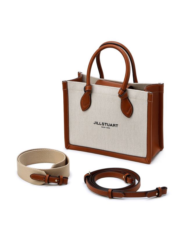 トートバッグ JILLSTUART [ROSELLA] LOGO COTTON TOTE BAG BBH6310 JILLSTUART [ROSELLA] LOGO COTTON TOTE BAG BBH6310