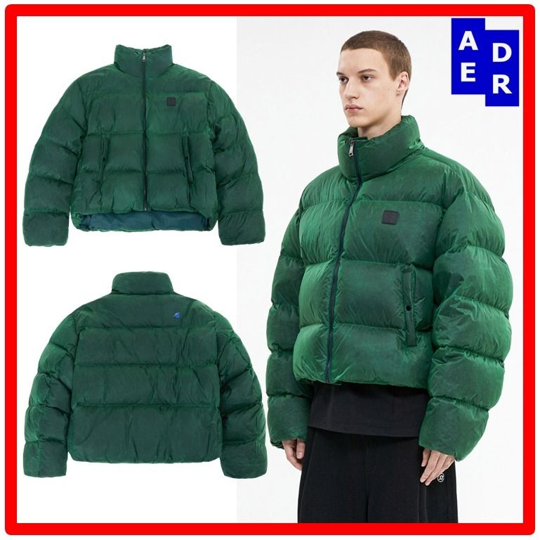 ☆韓国の人気☆【ADERERROR】☆Decal logo puffer jacke.t