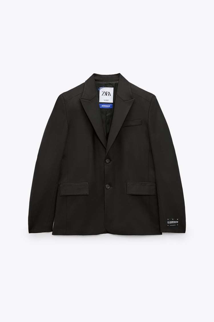 送料無料 店舗 ☆送料・関税込☆Ader Black Blazer Zara☆Oversize x Error ジャケット・アウター