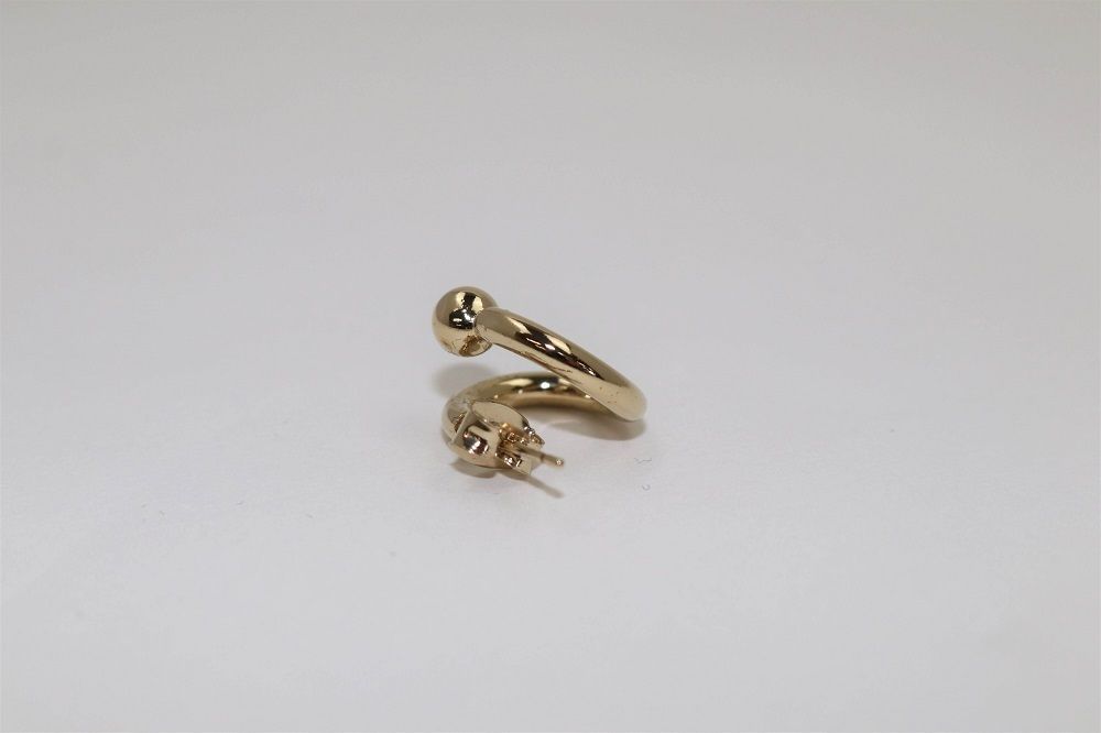 【Justine Clenquet】ユニセックス Mel earring ピアス 2色★ Justine Clenquet Mel earrings メル ピアス 2カラー パラジウム