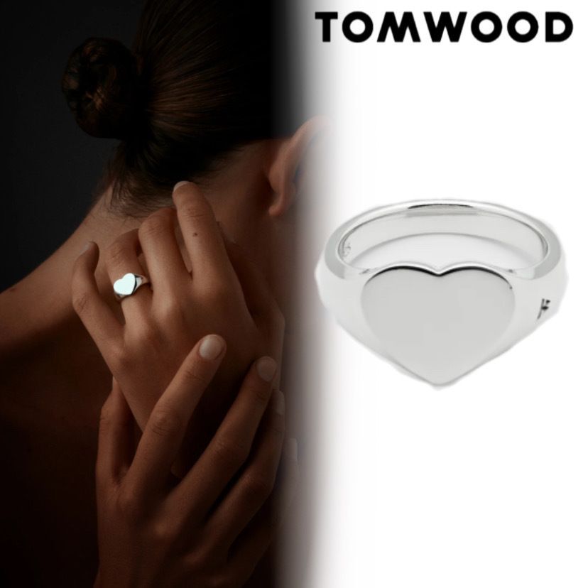 ◇TOM WOOD◇Mini Heart Ring ハートリング《すぐお届け》 (Tom Wood