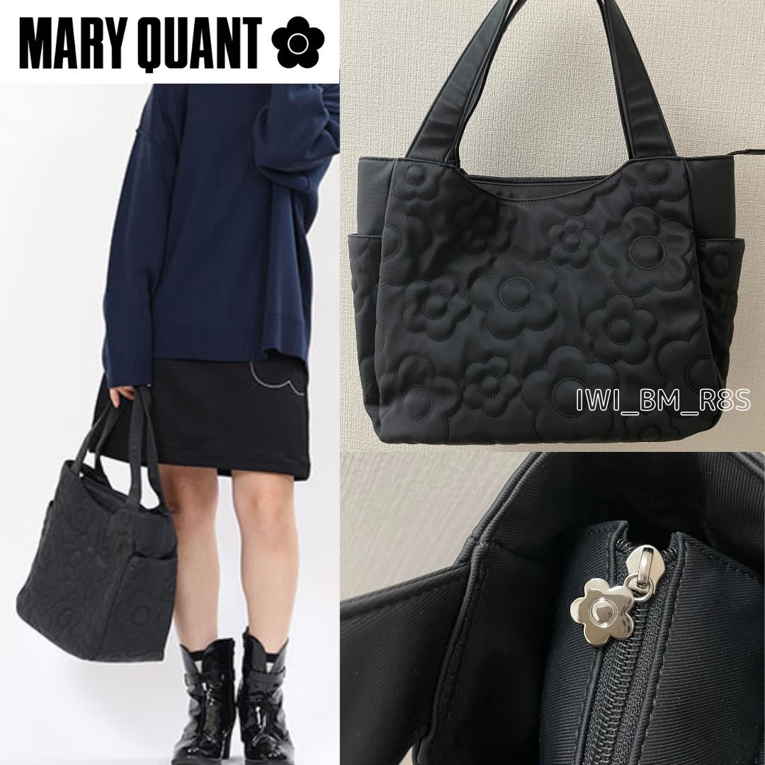 国内発送【MARY QUANT】デイジーランダムキルト トートバッグ (MARY