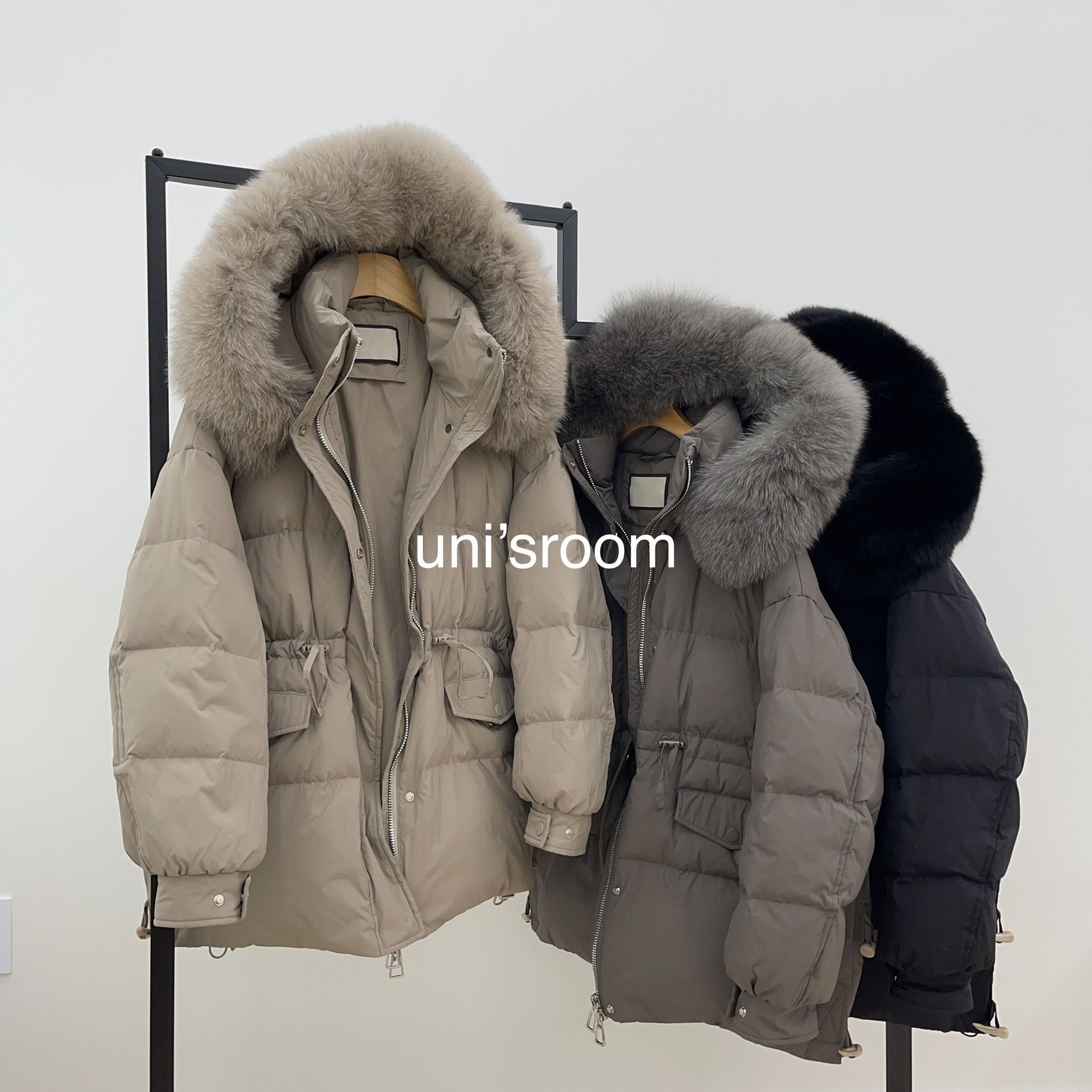 uni´s room□エコファーインナーダウンジャケット