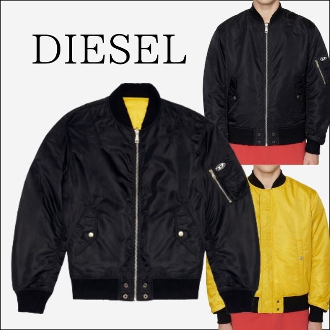 ディーゼル DIESEL ナイロン ジャケット ブルゾン トップス ミリタリー