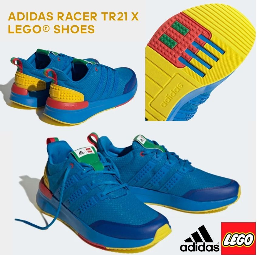 大人気コラボ！レゴ＆アディダス！ADIDAS RACER TR21 X LEGO